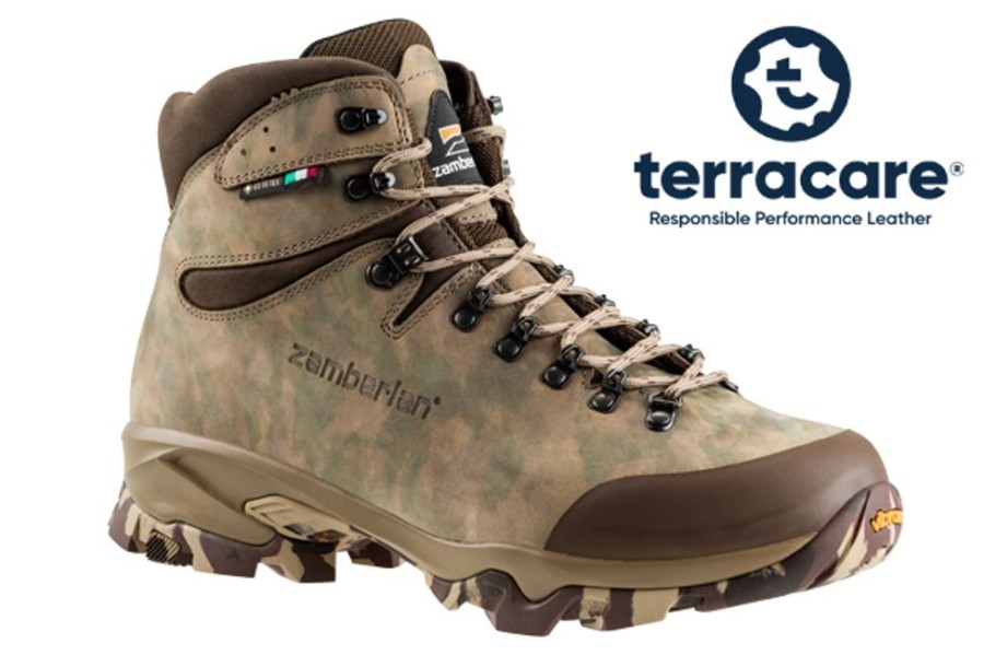 Uomo Zamberlan Caccia Camouflage | Leopard Gtx Rr Wl